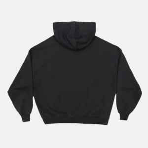 ITALIC-STARS HOODIE BLACK