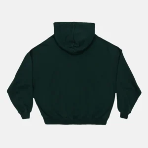 ITALIC-STARS HOODIE EVERGREEN