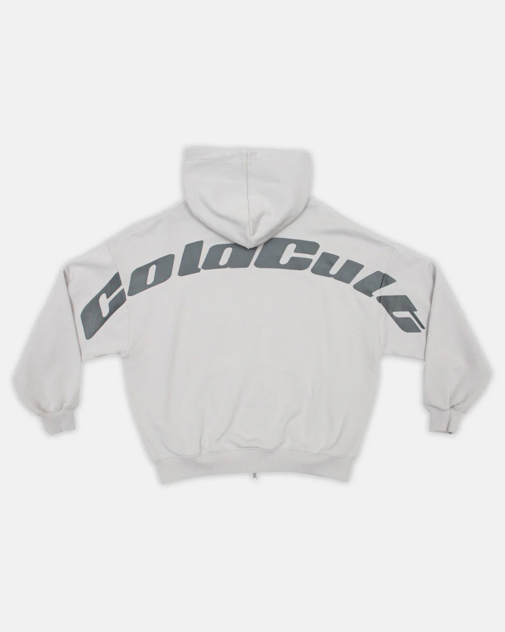 TRIPLE WORLD ZIP HOODIE PEARL GREY TRIPLE WORLD ZIP HOODIE PEARL GREY