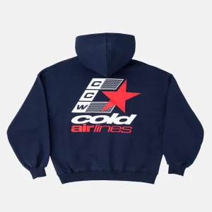 AIRLINES HOODIE MARINE BLUE