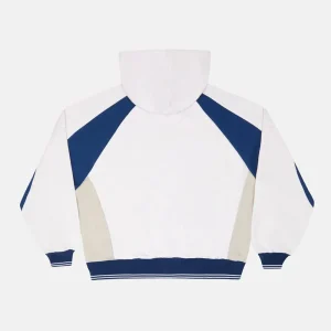 COWBOY VARSITY HOODIE WHITE BLUE