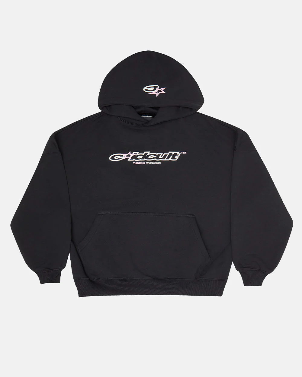 CULT STAR HOODIE BLACK CULT STAR HOODIE BLACK