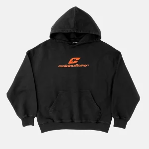CURVED HOODIE BLACK
