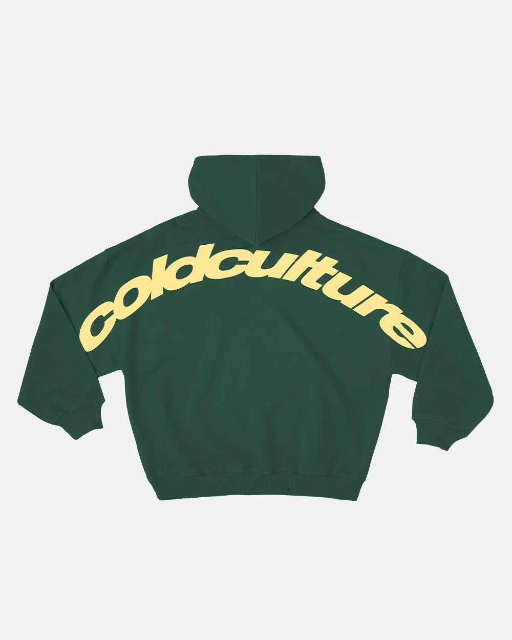 CURVED HOODIE JUNGLE GREEN CURVED HOODIE JUNGLE GREEN