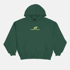 CURVED HOODIE JUNGLE GREEN