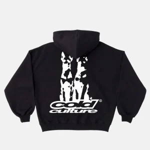 DOGS HOODIE BLACK