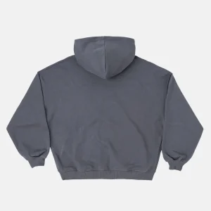 ESSENTIAL HOODIE TURBULENCE BLUE