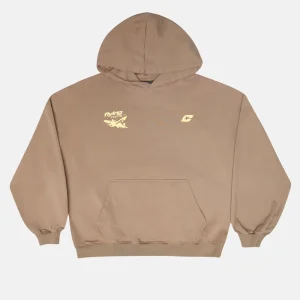 FLYING HOME HOODIE WALNUT BROWN