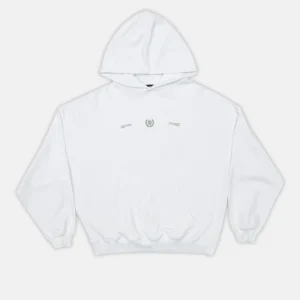 LAUREL WORLD HOODIE WHITE