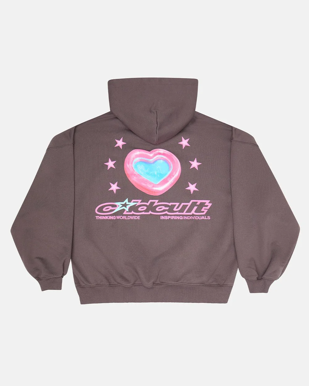LOVERS POOL HOODIE ORCHIDISH GREY LOVERS POOL HOODIE ORCHIDISH GREY