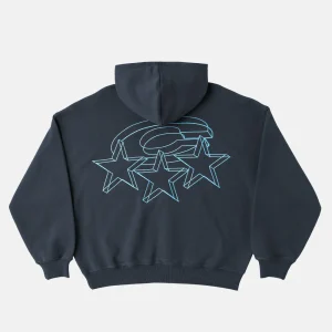 MOVING HOODIE CHARCOAL GREY