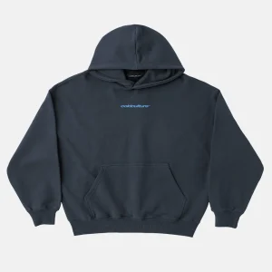 MOVING HOODIE CHARCOAL GREY