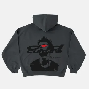 REBEL HOODIE GREY